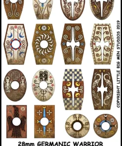 Germanic Warriors Shield Designs GERM 1