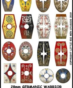 Germanic Warriors Shield Designs GERM 3