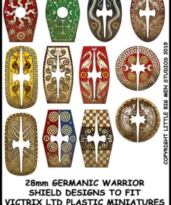 Germanic Warriors Shield Designs GERM 5