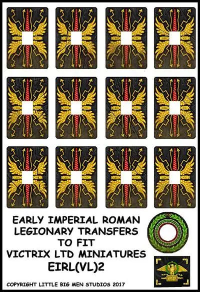 Early Imperial Roman Legionary Shield Transfers 2