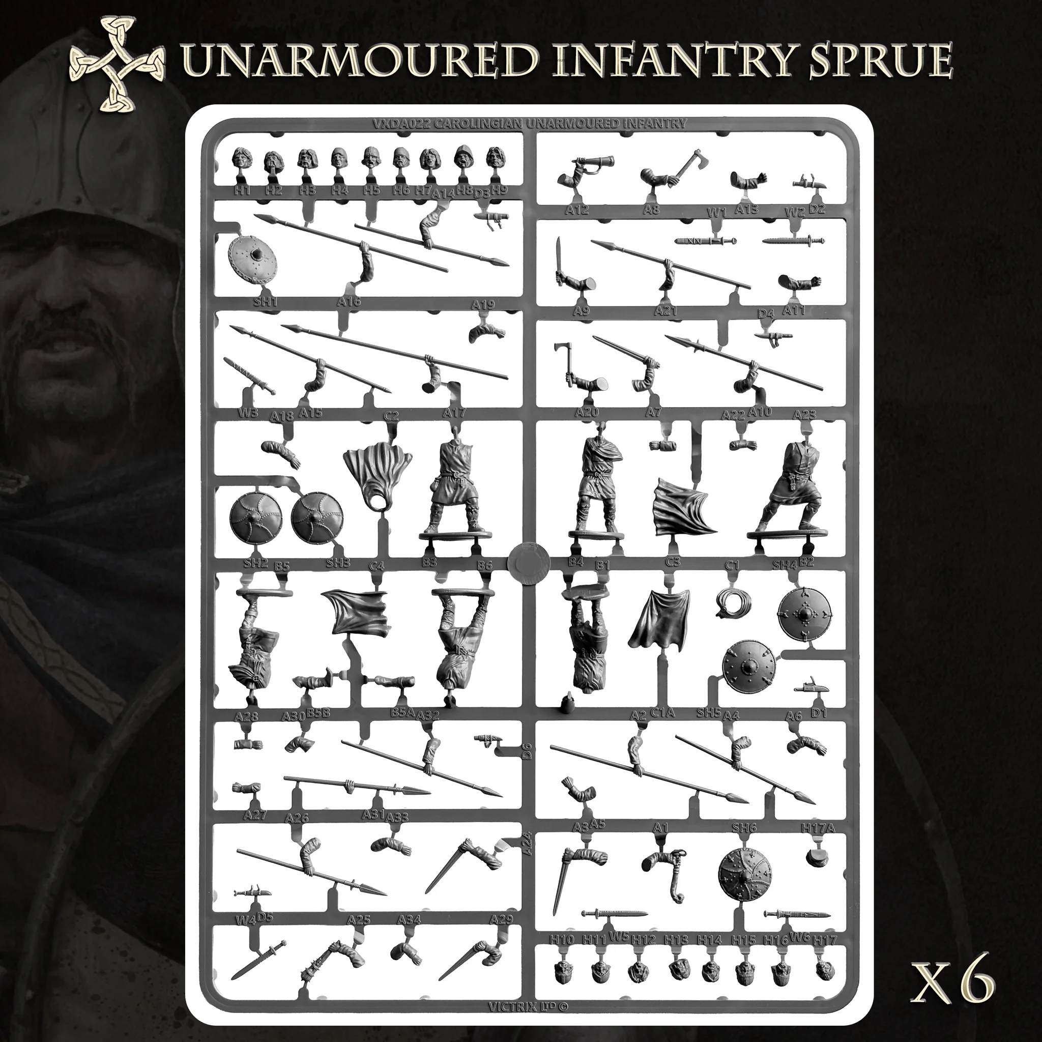 Carolingian Franks Unarmoured Infantry - Image 5