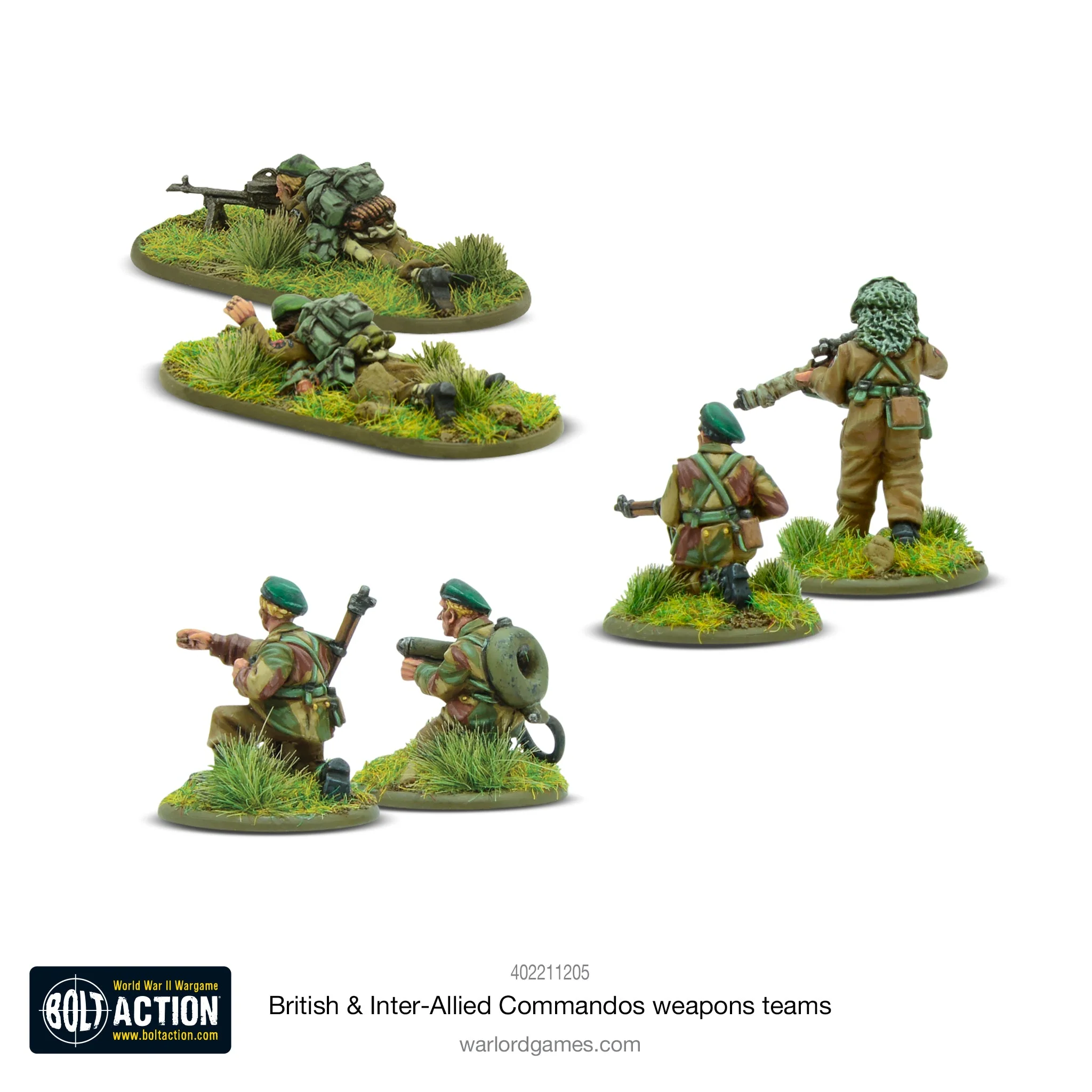 British & Inter-Allied Commandos weapons teams - Image 3
