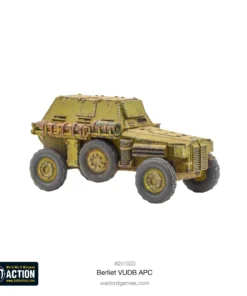 Alternative view of Berliet VUDB armoured personnel carrier