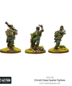 Alternative view of Chindit close quarter fighters