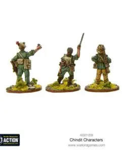 Alternative view of Chindit characters