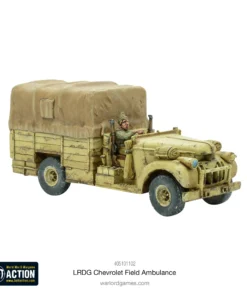 Alternative view of LRDG Chevrolet Field Ambulance