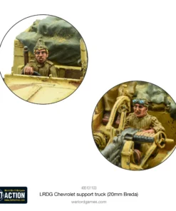 LRDG Chevrolet support truck (20mm Breda) - Image 4
