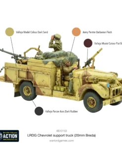 LRDG Chevrolet support truck (20mm Breda) - Image 5