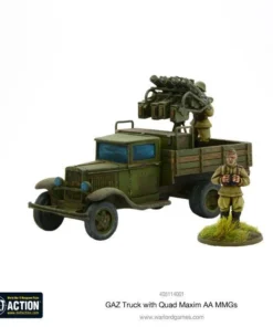 GAZ Truck with Quad Maxim AA MMGs