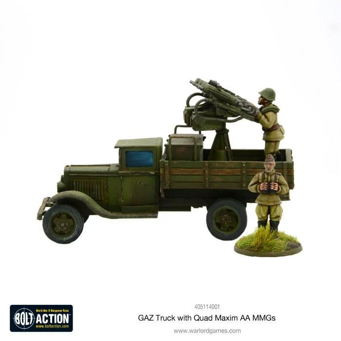 GAZ Truck with Quad Maxim AA MMGs - Image 2