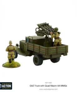 GAZ Truck with Quad Maxim AA MMGs - Image 3