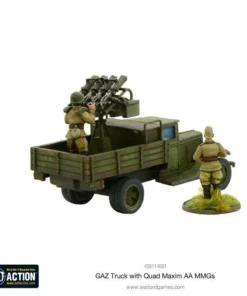GAZ Truck with Quad Maxim AA MMGs - Image 4