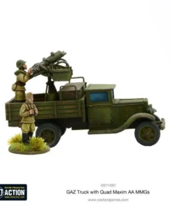 GAZ Truck with Quad Maxim AA MMGs - Image 5