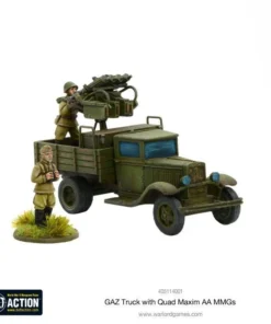 GAZ Truck with Quad Maxim AA MMGs - Image 6