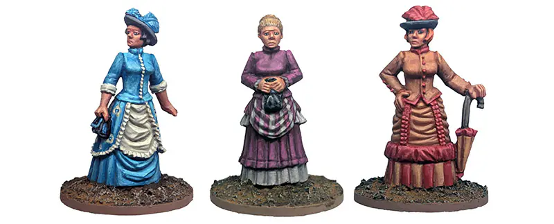 DMH411 Ladies – Mrs Evelyn Harper, Amy Fotherington, Miss Evansa