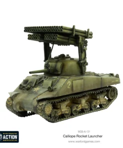 Calliope multiple rocket launcher