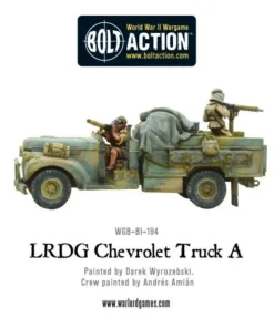 Alternative view of LRDG Chevrolet Truck A