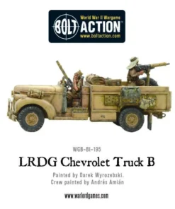 Alternative view of LRDG Chevrolet Truck B