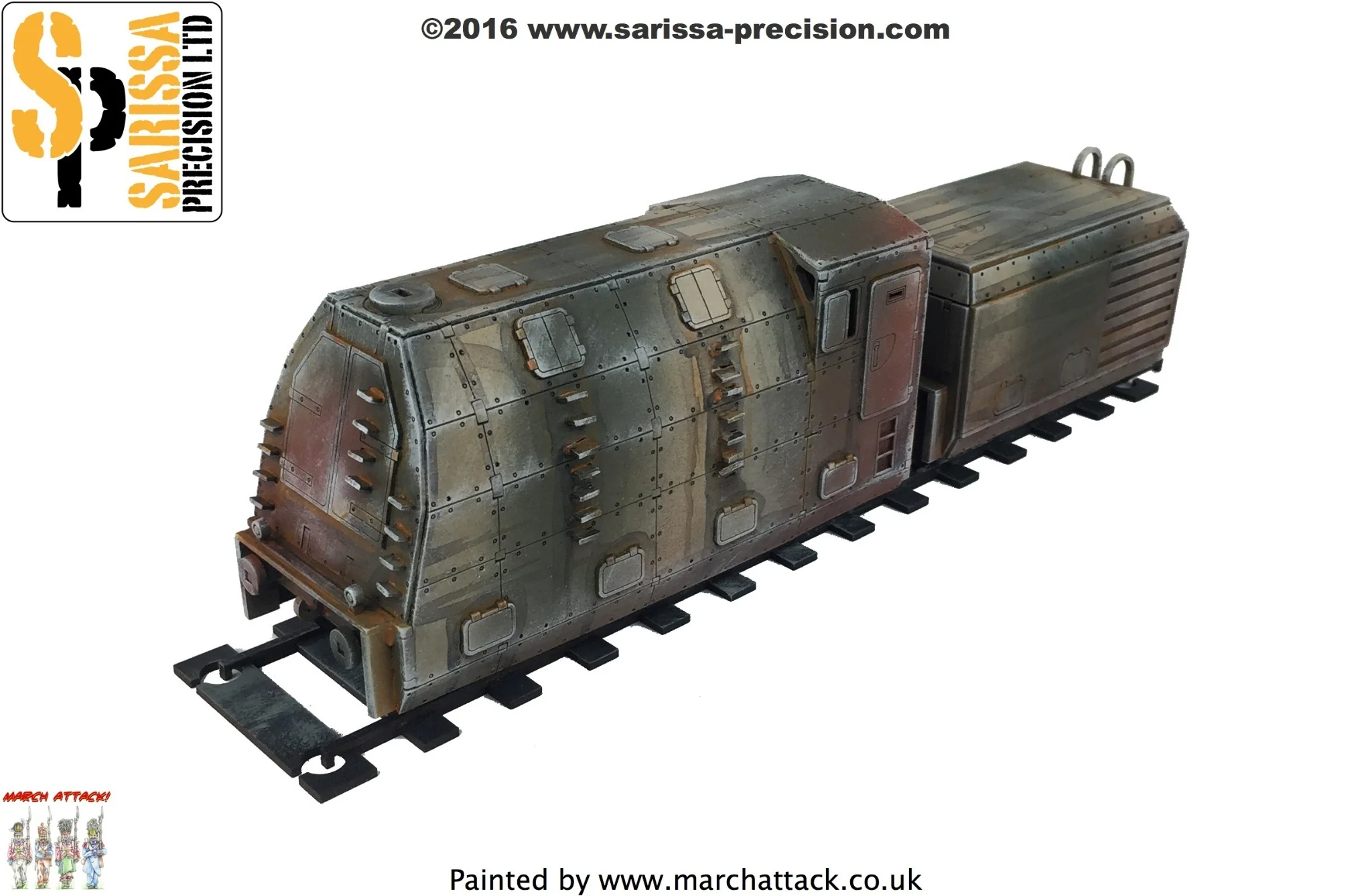 Armoured Locomotive & Tender