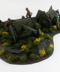 ROM120 - Romanian TUNUL DE CAMP 7.5cm Mod. 1897 Field Gun & Crew - Winter Uniform - Image 7