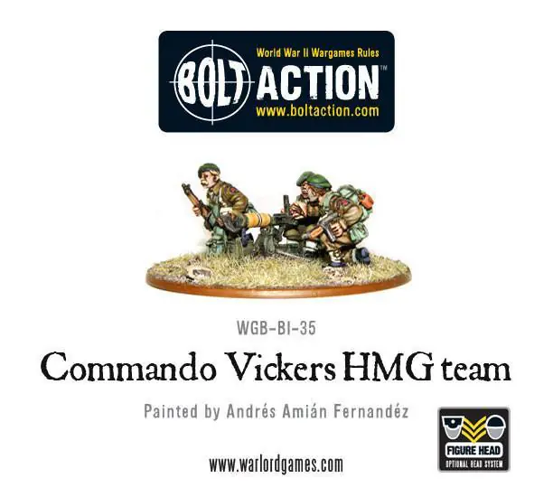 British Commando Vickers MMG Team - Image 2