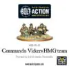 British Commando Vickers MMG Team
